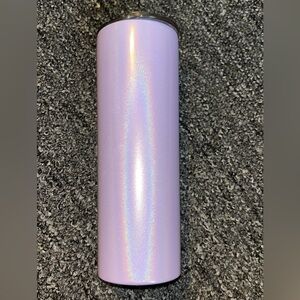 Beautiful Glitter Purple Tumbler 20 oz